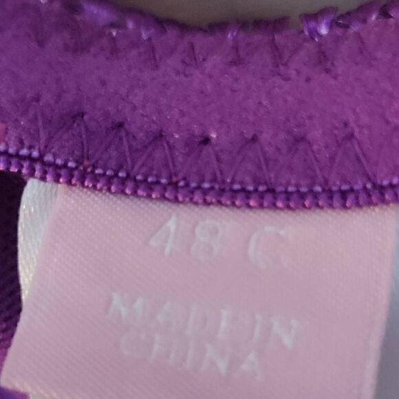 Comfort Choice The Posture Support Bra 48C Purple - Picture 4 of 7